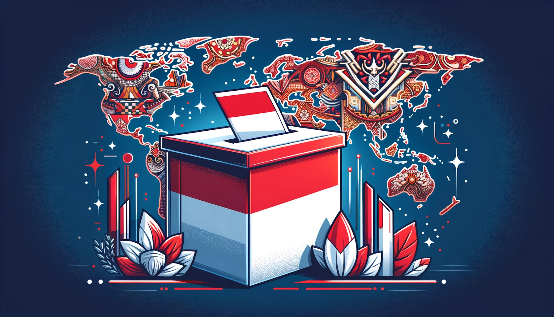 DALL·E 2024 05 07 23.57.26 Create a visually compelling 16 9 thumbnail image for an article about the voting rights of the Indonesian diaspora with a stronger emphasis on Indon