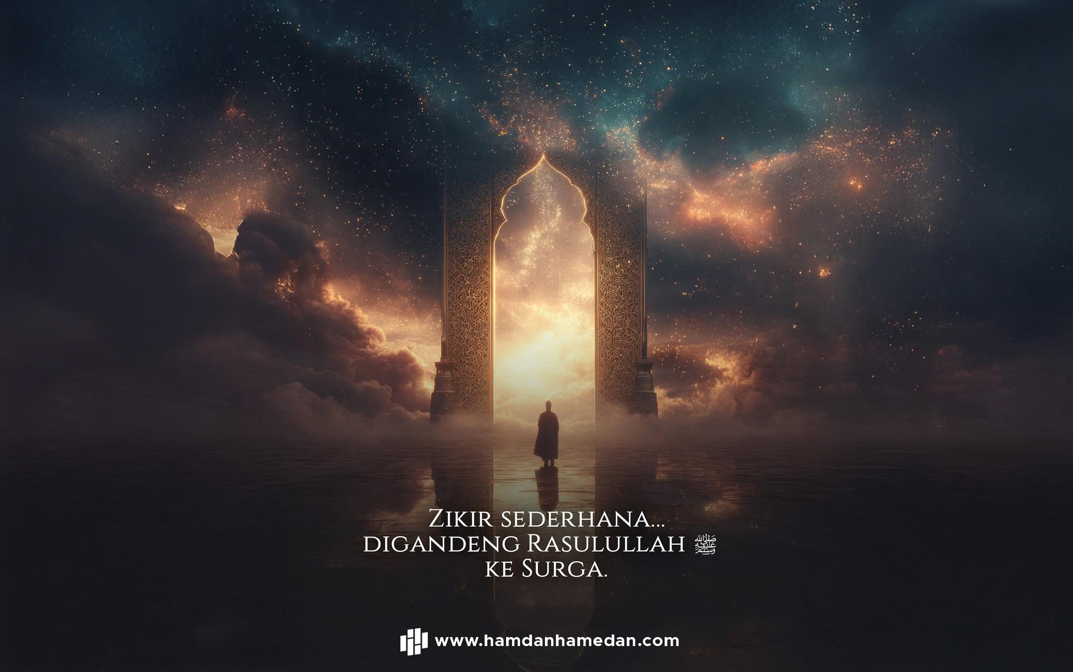 DIGANDENG KE SURGASetiap pagi begitu mata terbuka bermacam pikiran langsung berkelana.Pekerjaa