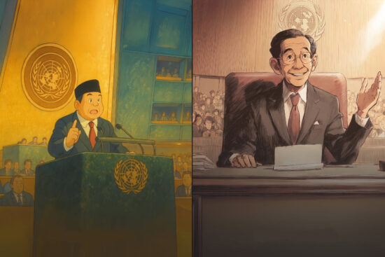 Estafet Sejarah di Panggung Dunia23 September 2025.Seorang putra bangsa akan berdiri di mimbar P