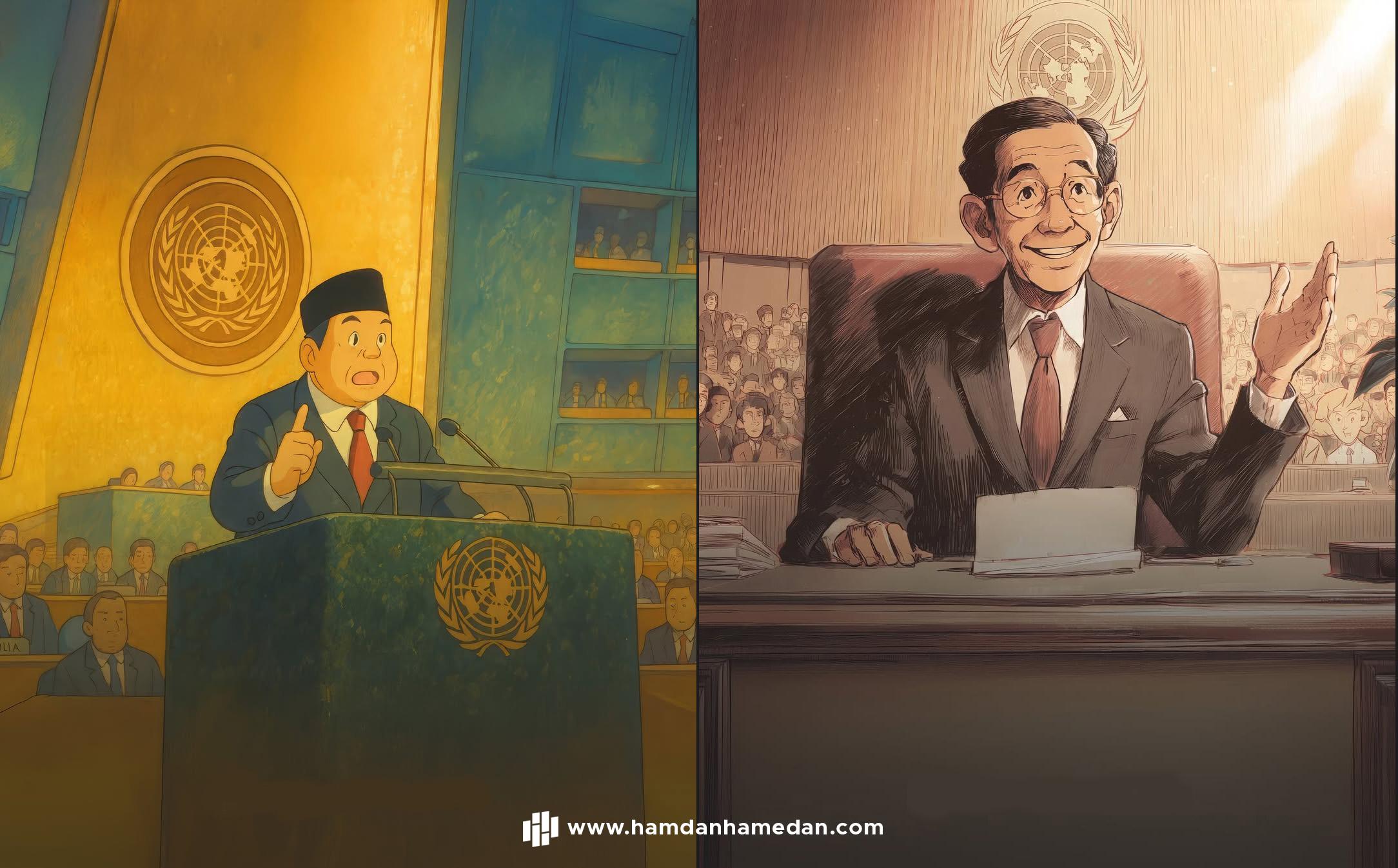 Estafet Sejarah di Panggung Dunia23 September 2025.Seorang putra bangsa akan berdiri di mimbar P