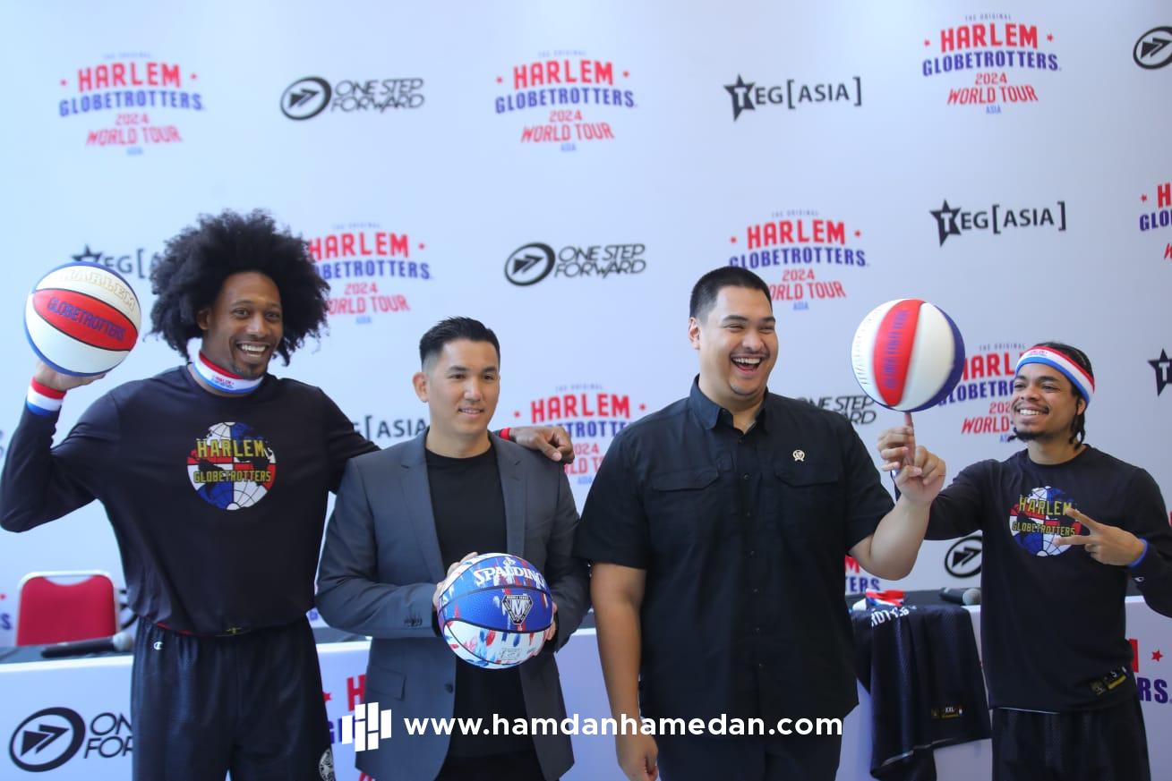 MENPORA DITO ARIOTEDJO APRESIASI KEDATANGAN HARLEM GLOBETROTTERS UNTUK BANGKITKAN BASKET INDONESIA 1 IMG 0616