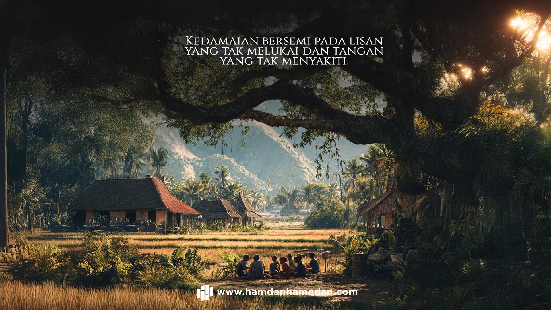KEDAMAIAN 1 Kedamaian