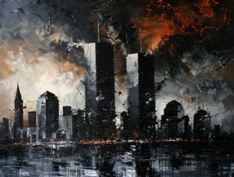 orodo2060 The Twin Towers In New York City Burnt Down On Backgr 98772bab 6828 42b0 a48b b0913f873233