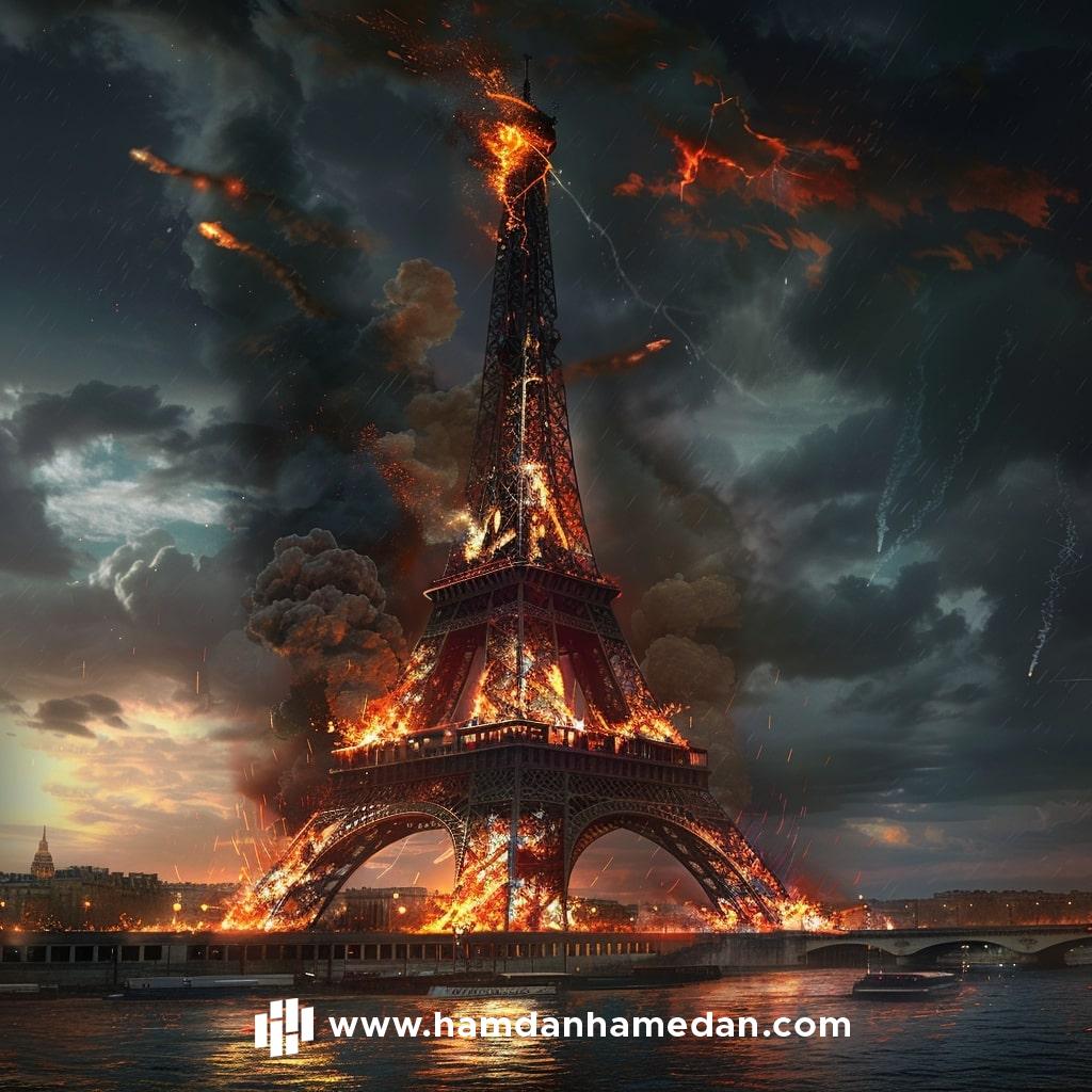 orodo2060 eiffel tower burning 828f563d faac 4153 bf38 204c9d4d0e57