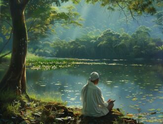 orodo2060 indonesian muslim praying in nature ultra realistic s c2b17ccd 71c2 4d5a 90f1 070905030143