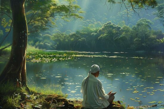 orodo2060 indonesian muslim praying in nature ultra realistic s c2b17ccd 71c2 4d5a 90f1 070905030143